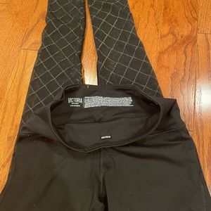 Victoria's Secret gold diamond leggings XS high waist/full length